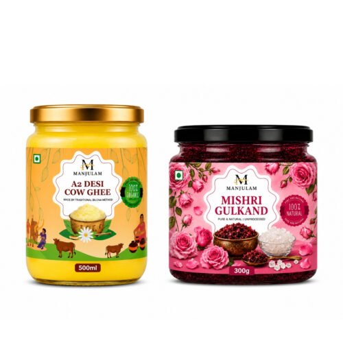 500 ML Ghee + Gulkand