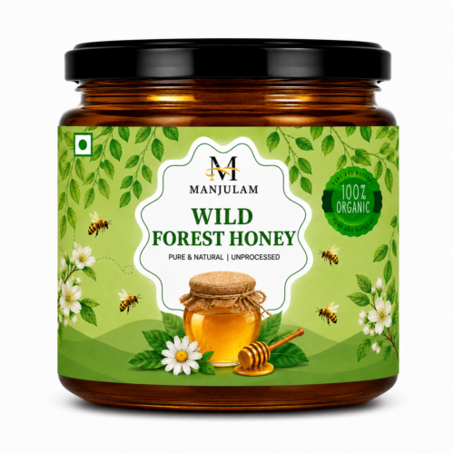 Manjulam Wild Forest Honey | 300ml